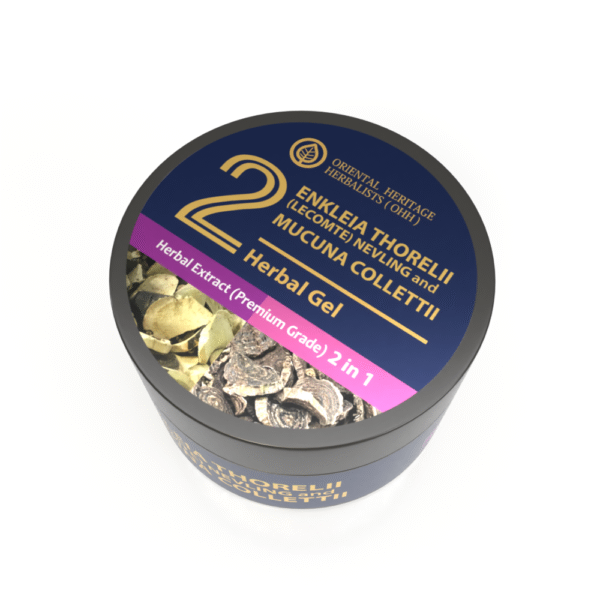 (2in1) Enkleia thorelii (Lecomte) Nevling, Mucuna Collettii Herbal Gel 50g. ORIENTAL HERITAGE HERBALISTS - Image 3