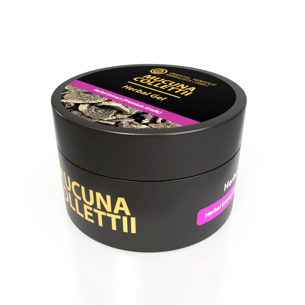 Mucuna Collettii Herbal Gel 50g. ORIENTAL HERITAGE HERBALISTS - Image 2